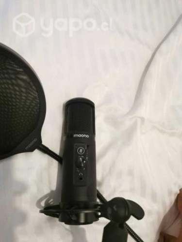 Micrófono USB Con Soporte