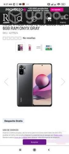 Redmi note 10 s seminuevo