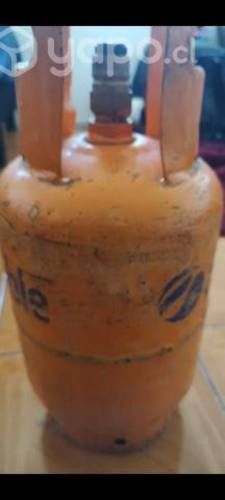 Galon de gas de 5 kilos con gas solo se saco el