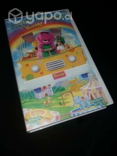 Película El autobús mágico de Barney vhs