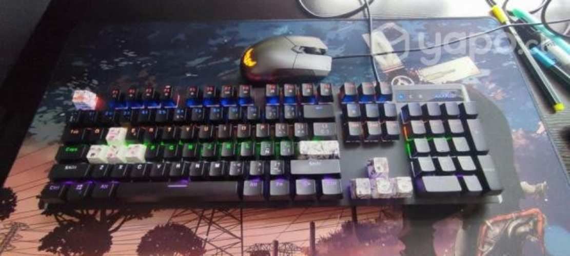 Pc gamer + pantalla + mouse y teclado