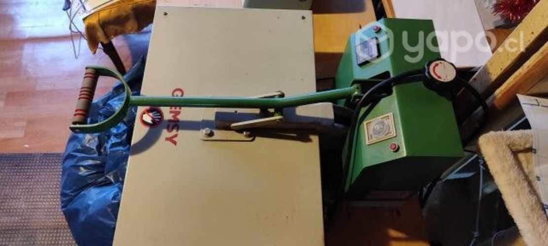 Estampadora y Plotter de corte