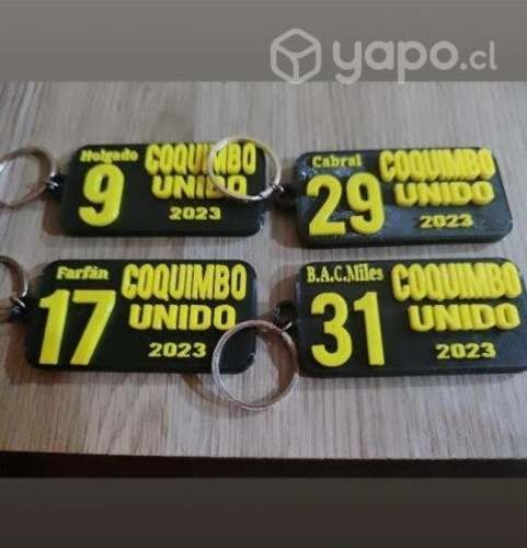 Coquimbo unido llavero,holgado, Farfan, cabral, c