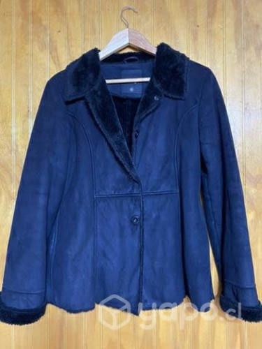 Abrigo largo piel de durazno