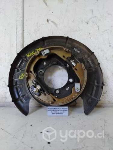 Plato Con Balatas Trasera Derecha Gran carnival