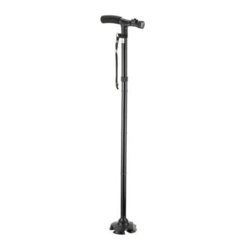 Bastón Ortopédicos Apoyo Plegable Con Luz