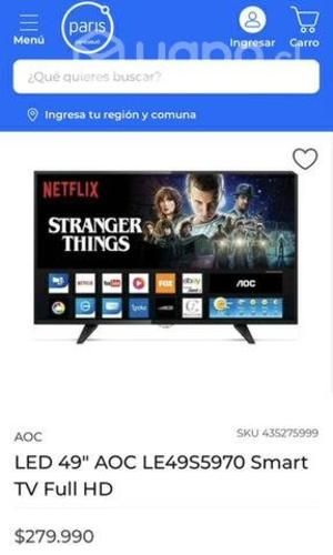 SmarTV AOC 49'