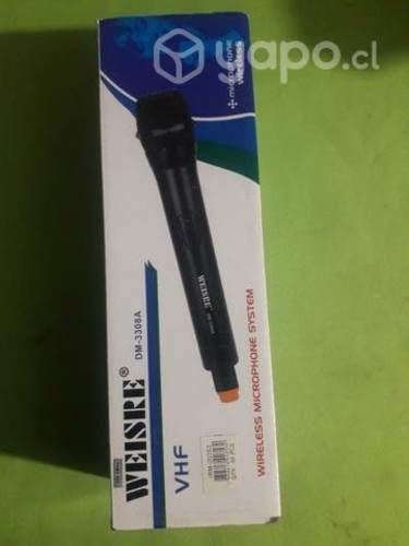 Microfono inalambrico VHF de mano