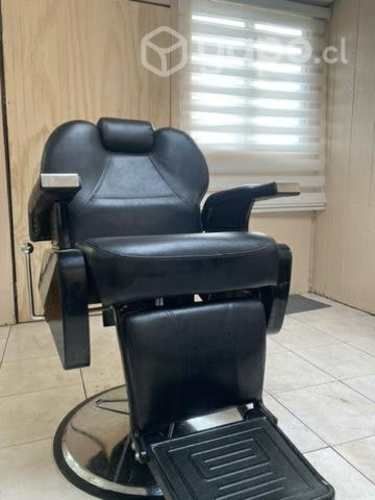 Sillones de barbería totalmente nuevos