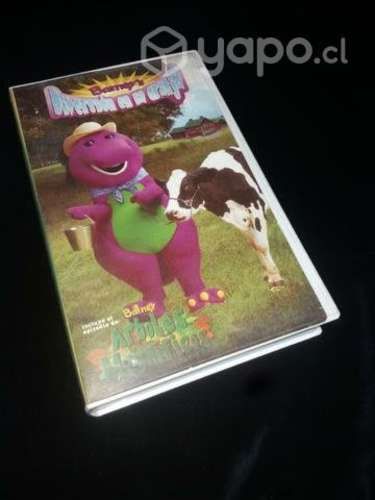 Película Barney diversión en la granja vhs