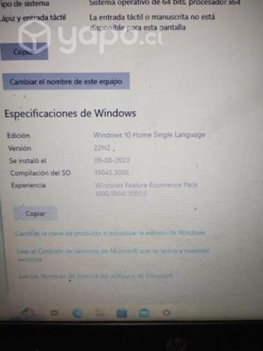 Netbook sin detalle