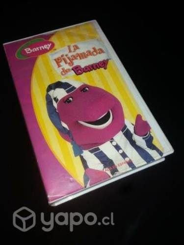 Película La pijamada de Barney vhs