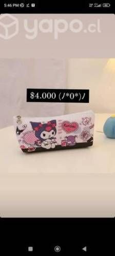 Estuche kuromi $4000
