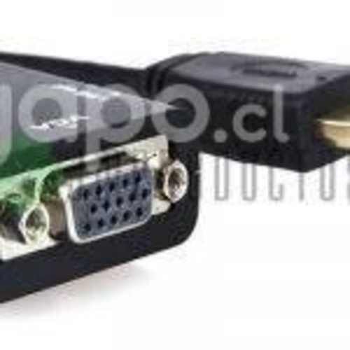 Convertidor De Hdmi A Vga Con Audio Con Cable 1×1