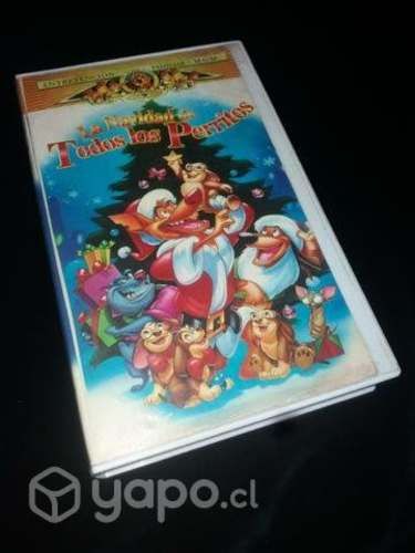 Película La navidad de todos los perritos vhs