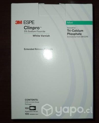 Fluor dental 3 m 100 unidades