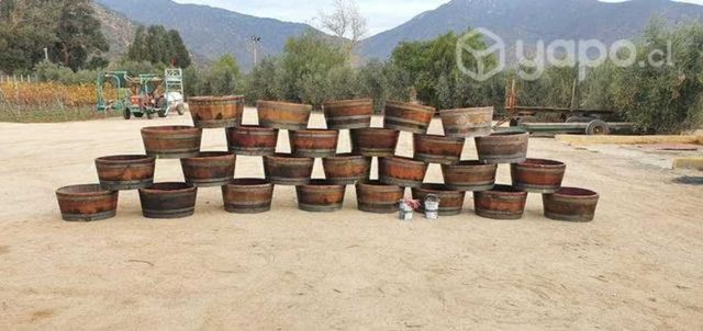 1/2 Barricas de roble francés