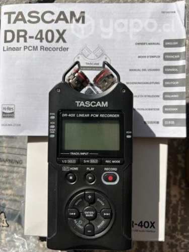 Tascam Dr-40x Grabador Portátil De 4 Canales