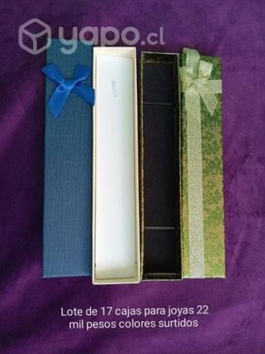 17 cajas para pulseras. Relojes cadenas nuevas