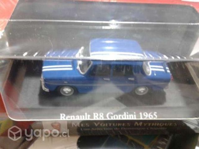 Auto de colección renault 8 a escala