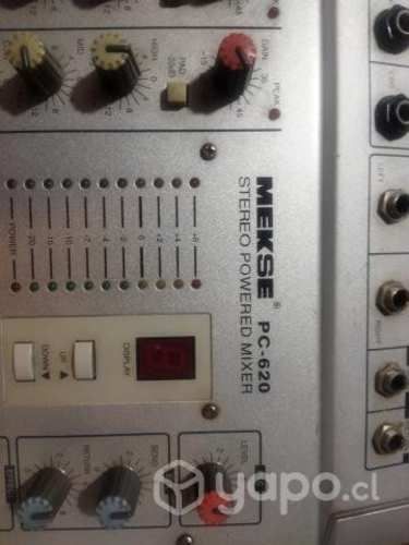 Mixer powered stereo