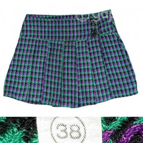 Falda Escocesa De Lanilla 38