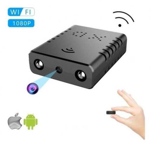 Mini Videocamara Espia Wifi Seguridad 32gb Hd 1080