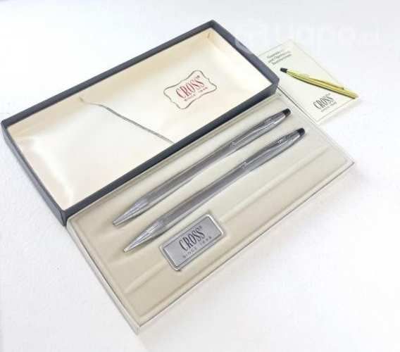 Lápiz Bolígrafo Y Porta Mina Cross Century Classic