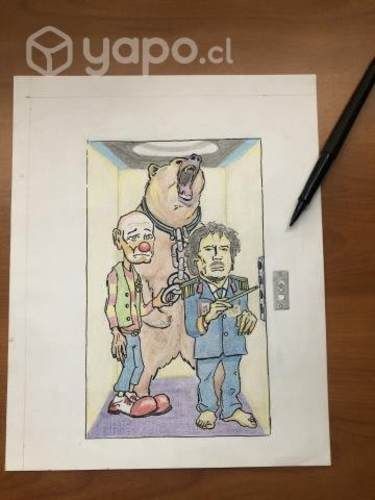 Retratos e ilustraciones