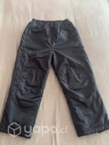 Pantalón para nieve negro, talla 8, unisex
