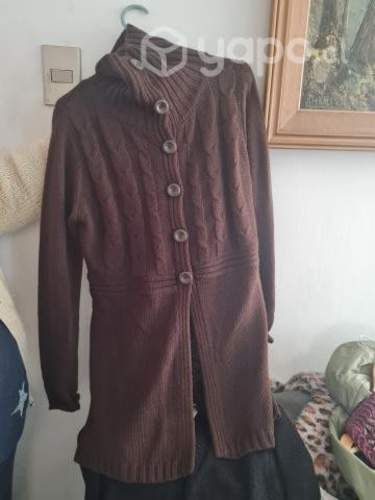 Chaqueta de lana cafe moro nuevo