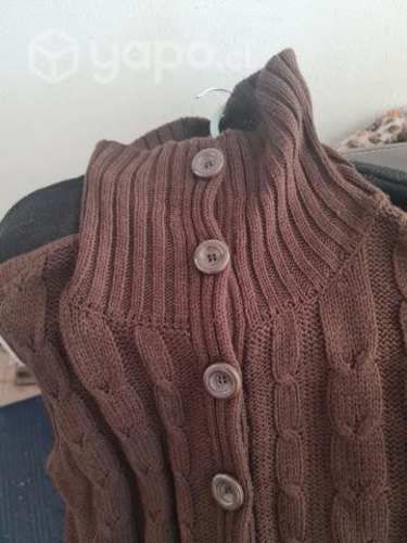 Chaqueta de lana cafe moro nuevo