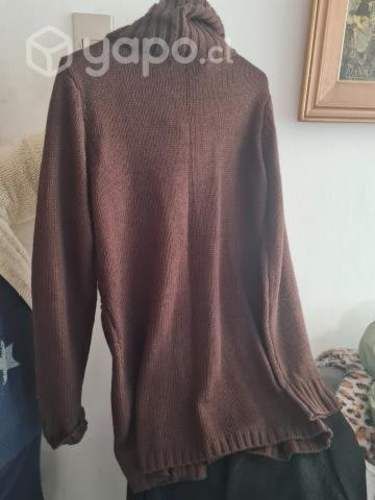 Chaqueta de lana cafe moro nuevo