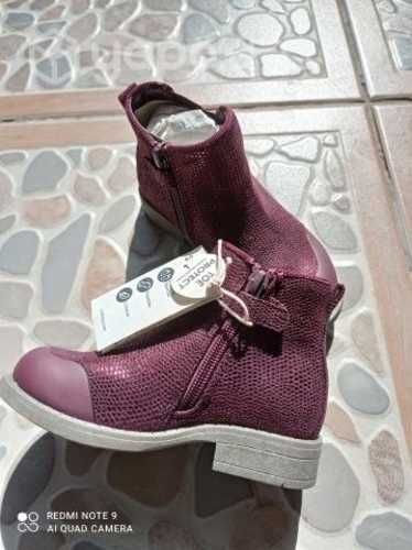 Botines burdeos Colloky