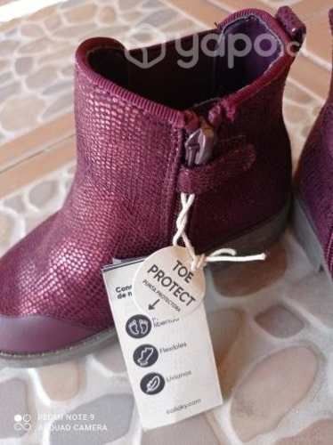 Botines burdeos Colloky