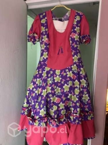 Vestido florar de huasa