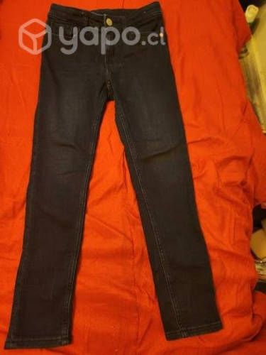 Jeans para 7-8 años azul marino unisex con ajuste