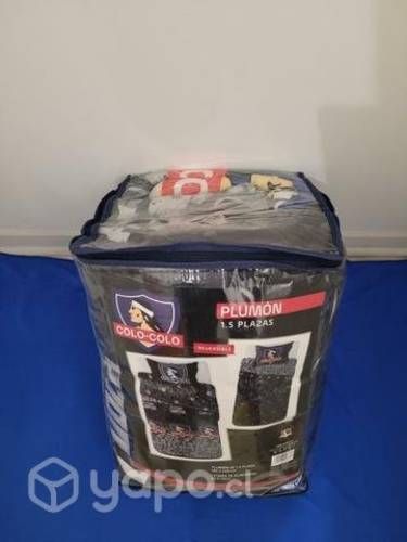 Plumón 1,5 plazas Colo Colo