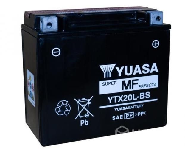 Batería moto yuasa ytx20l-bs 18ah
