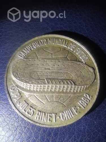 Medalla de mundial copa jules rimet chile 1962