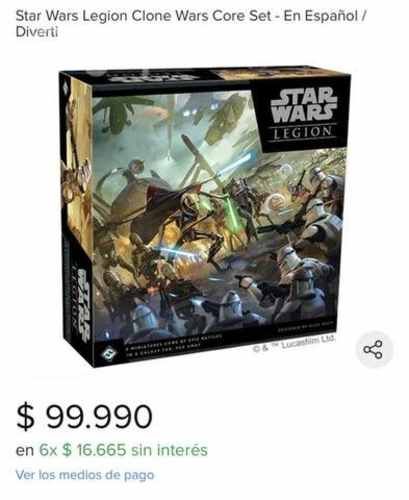 Juego de mesa Star Wars Legion