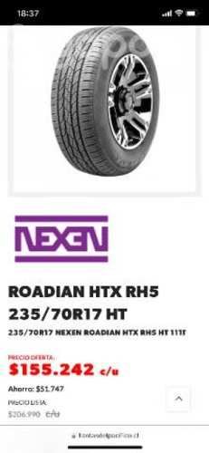 Neumaticos nuevos NEXEN 235/70/R17