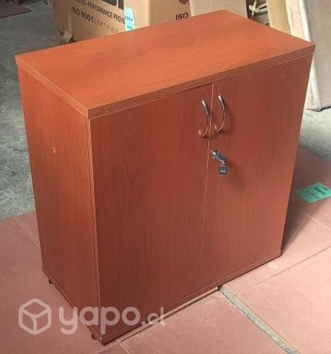 Gabinete base 2 puertas Cedro