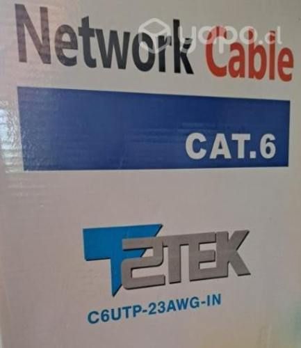 Cable de red categoría 6 cca