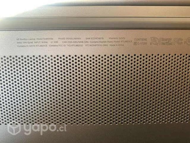 Notebook hp pavilion