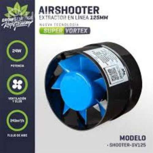 Nuevo Extractor 125mm 5&quot; Grow Genetics