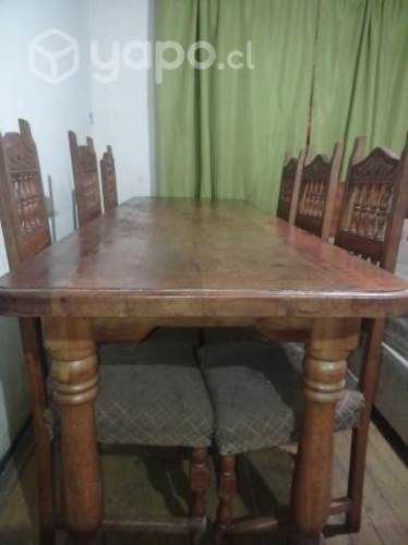 Comedor , Madera Natural Alerce 10 sillas