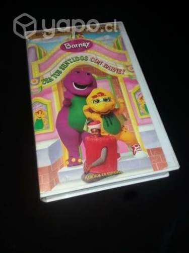 Película Barney Usa tus sentidos vhs