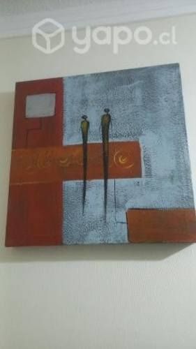 Cuadro Pintado en Tela