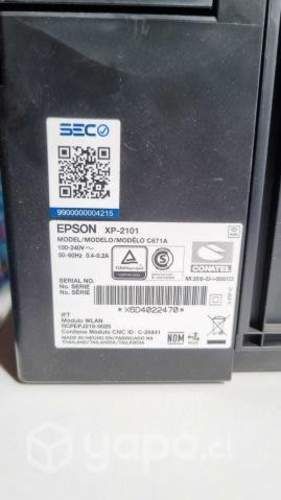 Impresora Multifuncional Epson XP-2101 WIFI